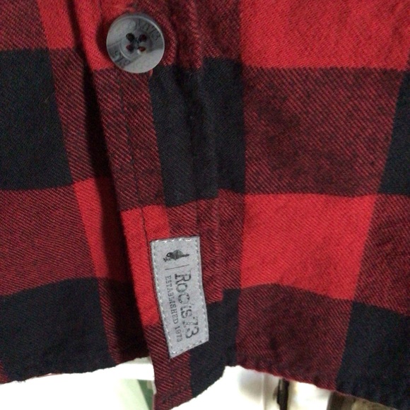 Roots 73 Canada Lumberjack Red/Black Plaid Flannel Dodge Ram L - Picture 6 of 8